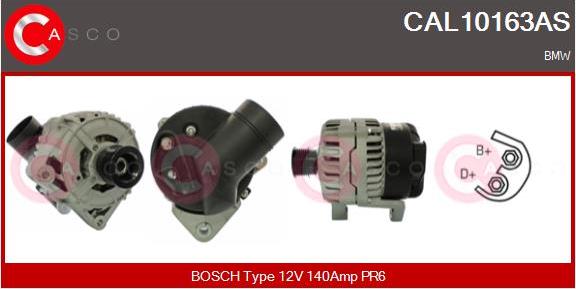 Casco CAL10163AS - Alternatore www.autoricambi360.it