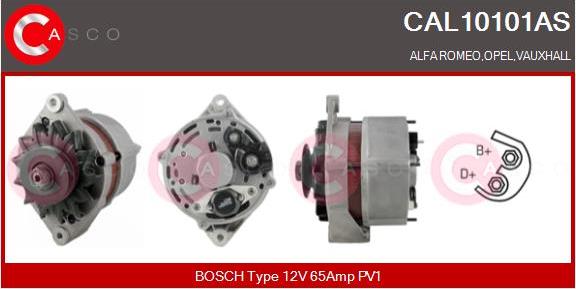 Casco CAL10101AS - Alternatore www.autoricambi360.it