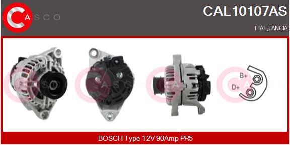 Casco CAL10107AS - Alternatore www.autoricambi360.it