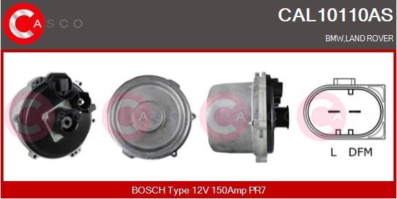 Casco CAL10110AS - Alternatore www.autoricambi360.it