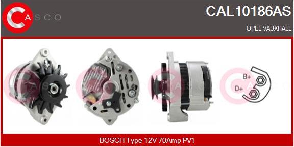 Casco CAL10186AS - Alternatore www.autoricambi360.it