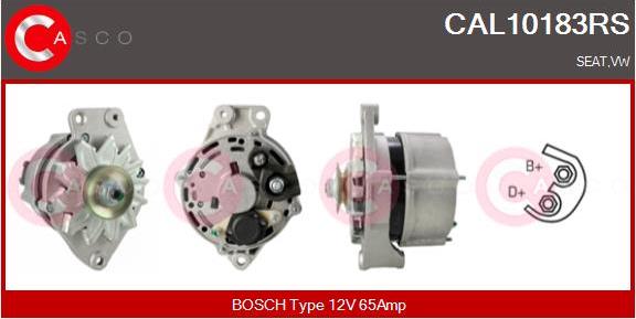 Casco CAL10183RS - Alternatore www.autoricambi360.it