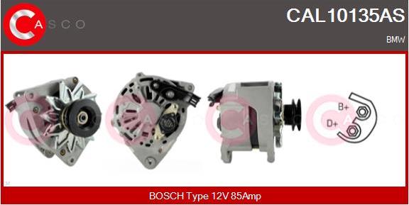 Casco CAL10135AS - Alternatore www.autoricambi360.it