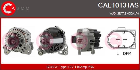 Casco CAL10131AS - Alternatore www.autoricambi360.it
