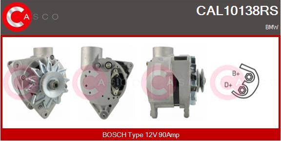 Casco CAL10138RS - Alternatore www.autoricambi360.it