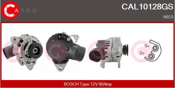 Casco CAL10128GS - Alternatore www.autoricambi360.it