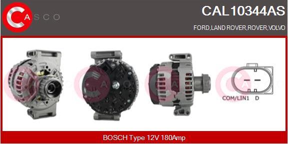 Casco CAL10344AS - Alternatore www.autoricambi360.it
