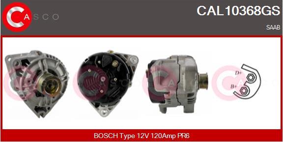 Casco CAL10368GS - Alternatore www.autoricambi360.it