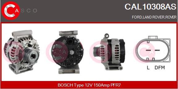 Casco CAL10308AS - Alternatore www.autoricambi360.it