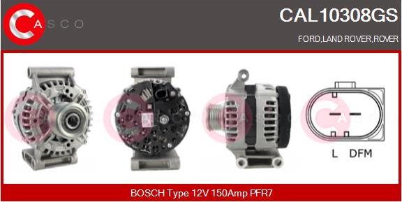 Casco CAL10308GS - Alternatore www.autoricambi360.it