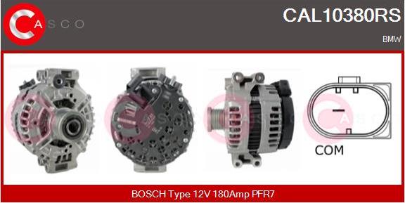 Casco CAL10380RS - Alternatore www.autoricambi360.it