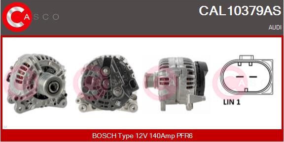 Casco CAL10379AS - Alternatore www.autoricambi360.it