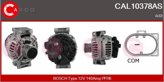 Casco CAL10378AS - Alternatore www.autoricambi360.it