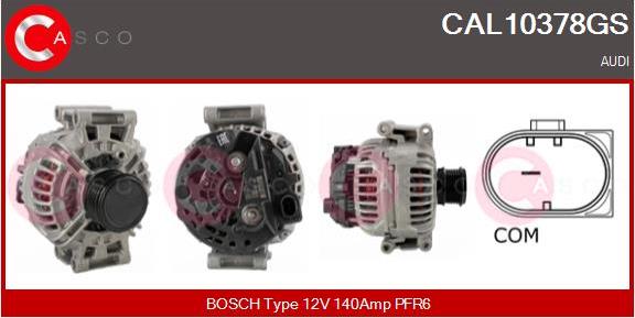Casco CAL10378GS - Alternatore www.autoricambi360.it