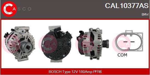 Casco CAL10377AS - Alternatore www.autoricambi360.it
