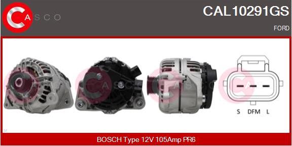Casco CAL10291GS - Alternatore www.autoricambi360.it