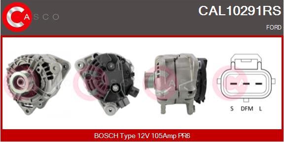 Casco CAL10291RS - Alternatore www.autoricambi360.it