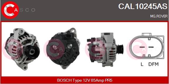Casco CAL10245AS - Alternatore www.autoricambi360.it