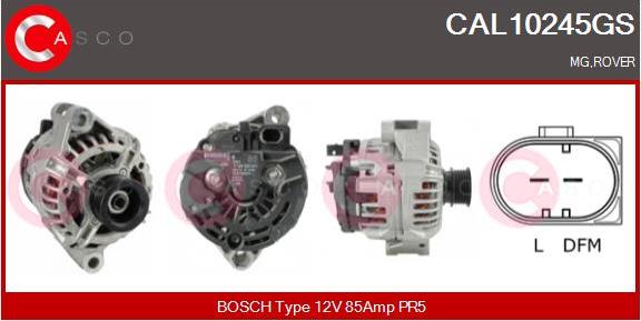 Casco CAL10245GS - Alternatore www.autoricambi360.it