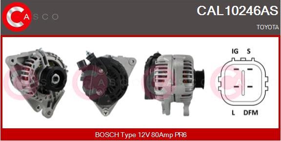 Casco CAL10246AS - Alternatore www.autoricambi360.it