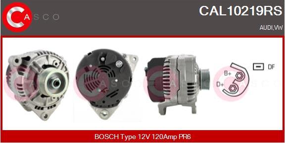Casco CAL10219RS - Alternatore www.autoricambi360.it
