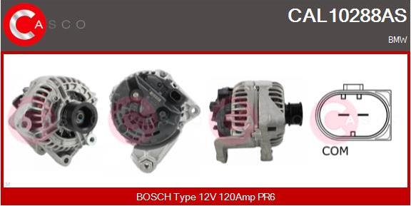 Casco CAL10288AS - Alternatore www.autoricambi360.it