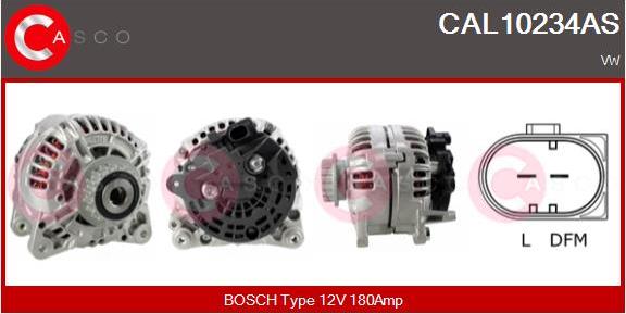 Casco CAL10234AS - Alternatore www.autoricambi360.it
