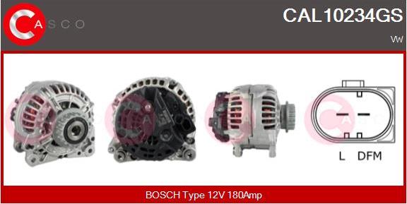 Casco CAL10234GS - Alternatore www.autoricambi360.it