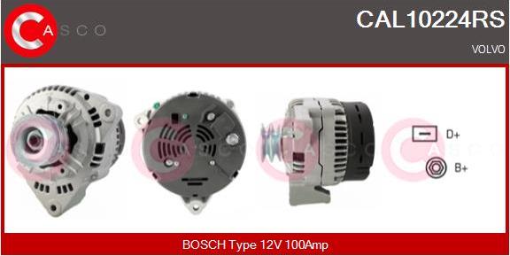 Casco CAL10224RS - Alternatore www.autoricambi360.it