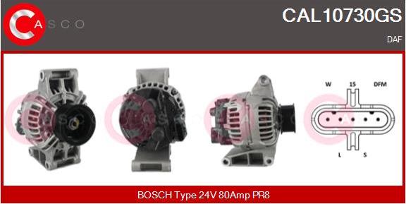 Casco CAL10730GS - Alternatore www.autoricambi360.it