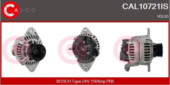 Casco CAL10721IS - Alternatore www.autoricambi360.it