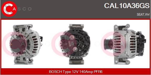 Casco CAL10A36GS - Alternatore www.autoricambi360.it