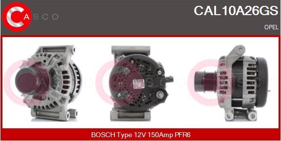 Casco CAL10A26GS - Alternatore www.autoricambi360.it