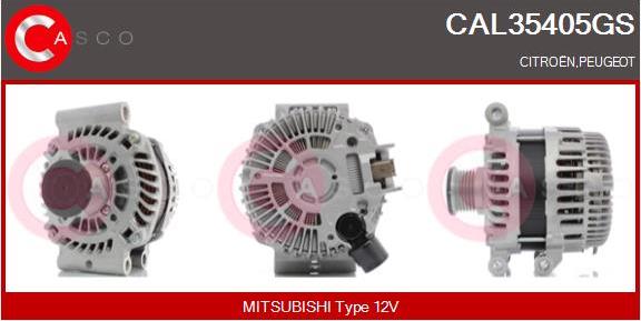 Casco CAL35405GS - Alternatore www.autoricambi360.it