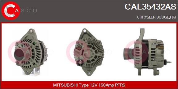 Casco CAL35432AS - Alternatore www.autoricambi360.it