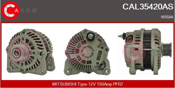 Casco CAL35420AS - Alternatore www.autoricambi360.it