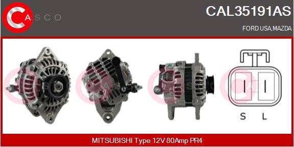 Casco CAL35191AS - Alternatore www.autoricambi360.it