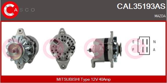 Casco CAL35193AS - Alternatore www.autoricambi360.it