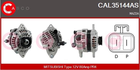 Casco CAL35144AS - Alternatore www.autoricambi360.it