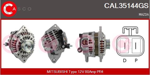 Casco CAL35144GS - Alternatore www.autoricambi360.it