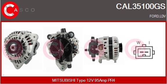 Casco CAL35100GS - Alternatore www.autoricambi360.it