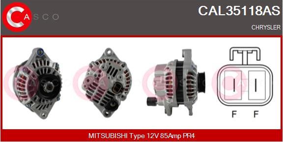 Casco CAL35118AS - Alternatore www.autoricambi360.it