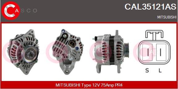 Casco CAL35121AS - Alternatore www.autoricambi360.it