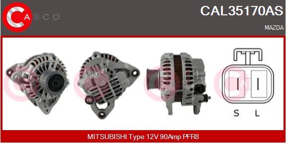Casco CAL35170AS - Alternatore www.autoricambi360.it