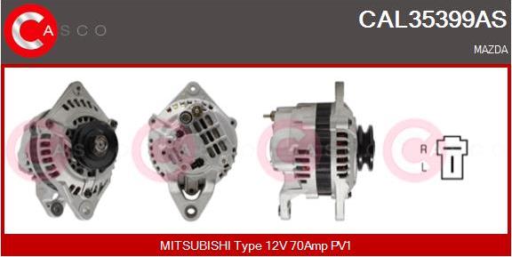 Casco CAL35399AS - Alternatore www.autoricambi360.it