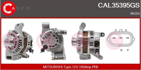Casco CAL35395GS - Alternatore www.autoricambi360.it