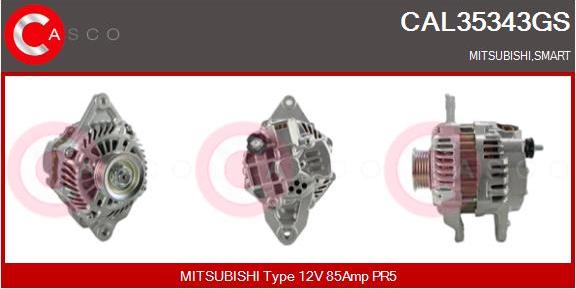 Casco CAL35343GS - Alternatore www.autoricambi360.it