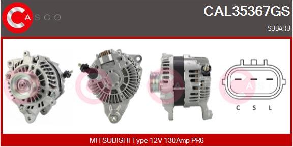 Casco CAL35367GS - Alternatore www.autoricambi360.it