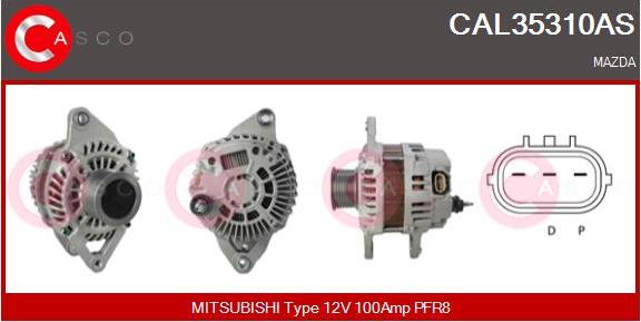 Casco CAL35310AS - Alternatore www.autoricambi360.it