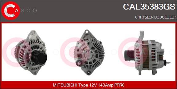 Casco CAL35383GS - Alternatore www.autoricambi360.it